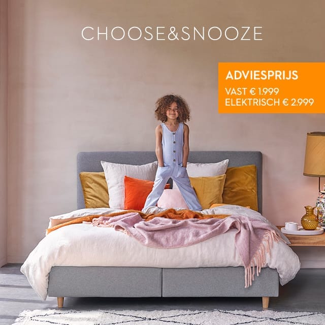 Choose&Snooze actie Choose&Snooze actie